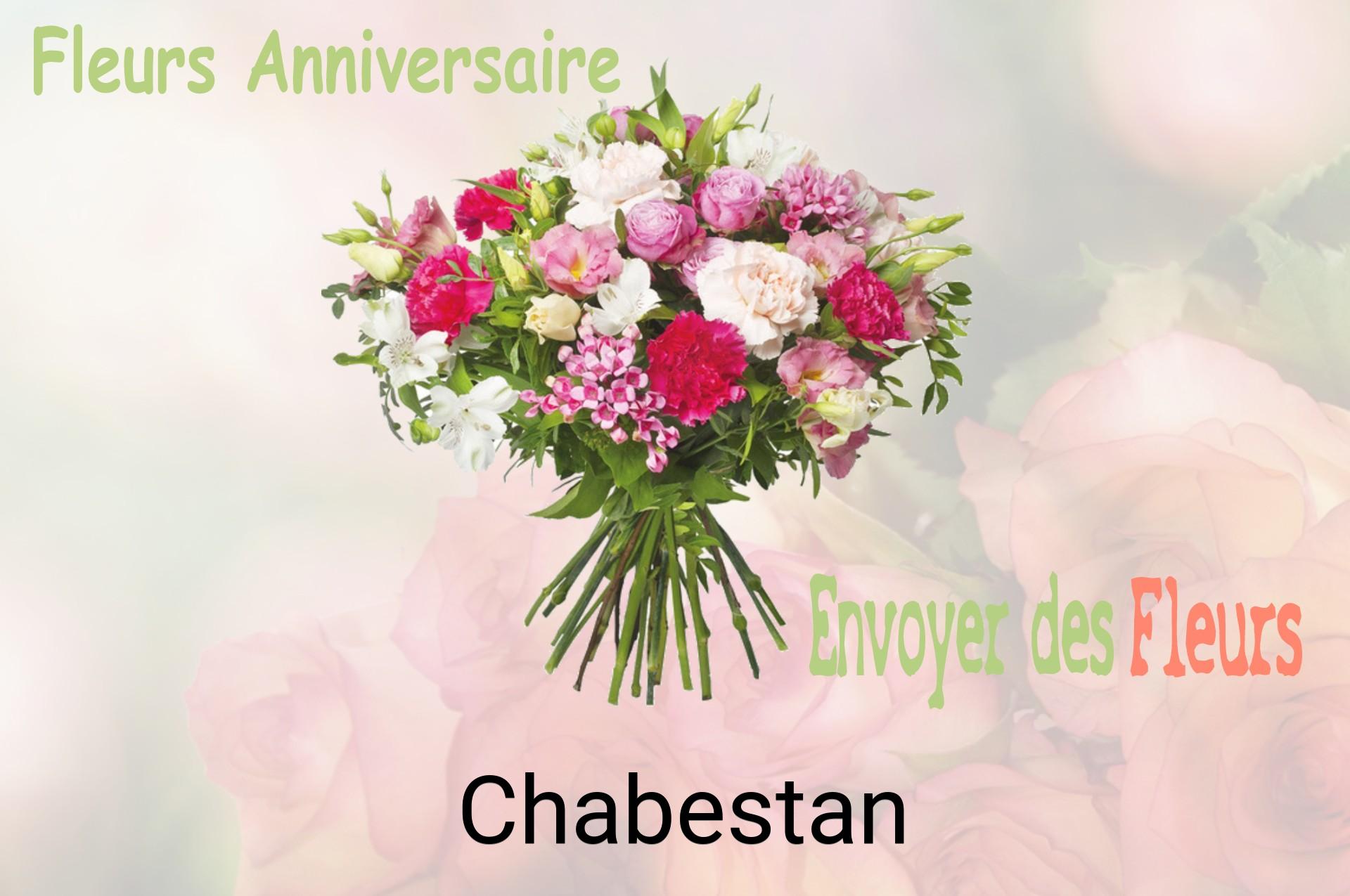 Bouquet de fleurs d’anniversaire livré à Chabestan